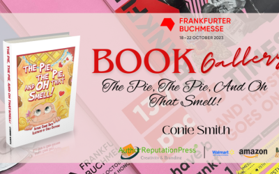 “The Pie, The Pie, and Oh that Smell!” by Connie Smith was displayed at the 2023 Frankfurt Book Fair (Frankfurter Buchmesse) – Book Gallery